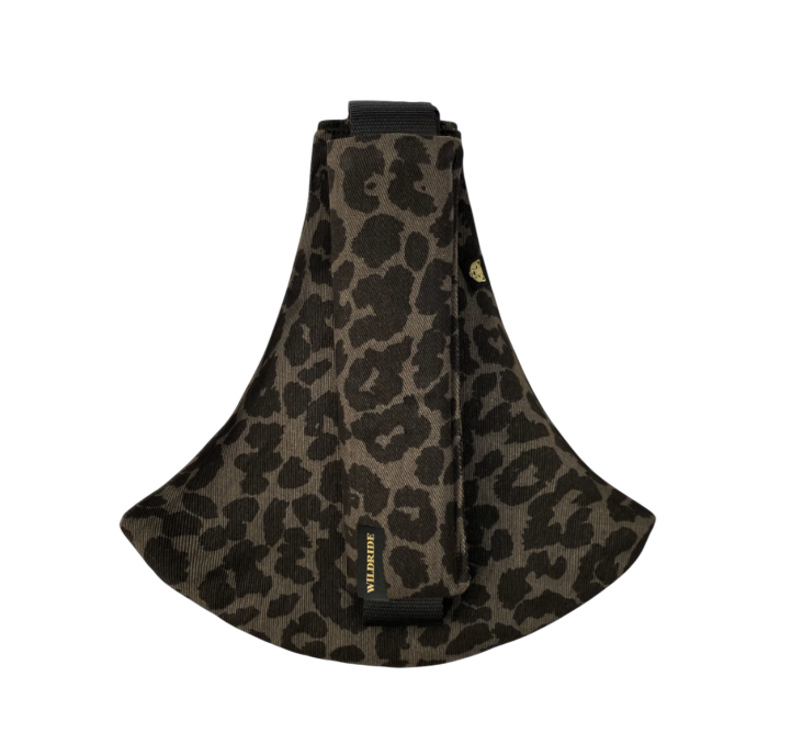 Wildride | Draagdoek Toddler Carrier Print Collection Grey Leopard