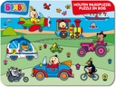 Bumba | Puzzel Voertuigen Houten Inlegpuzzel