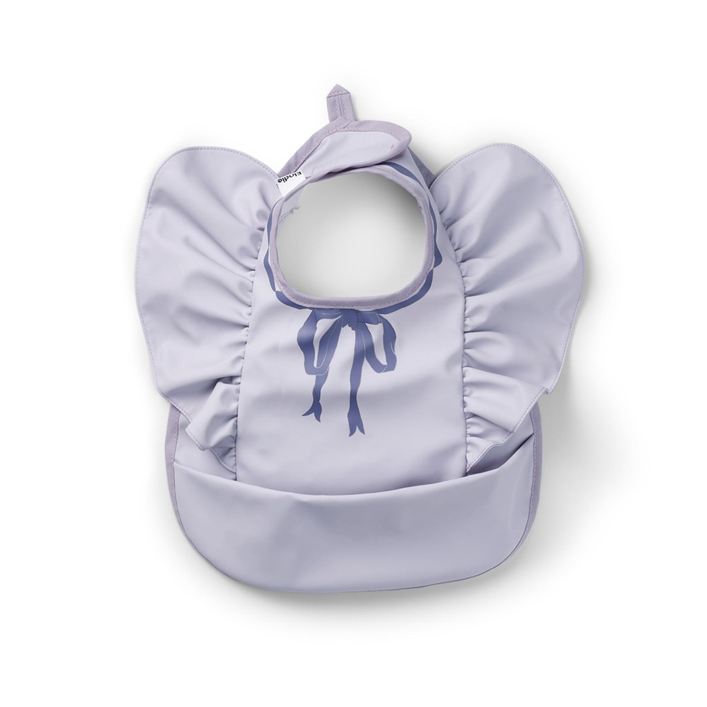 Elodie | Slabbetje Lavender Love met Kruimelvanger 