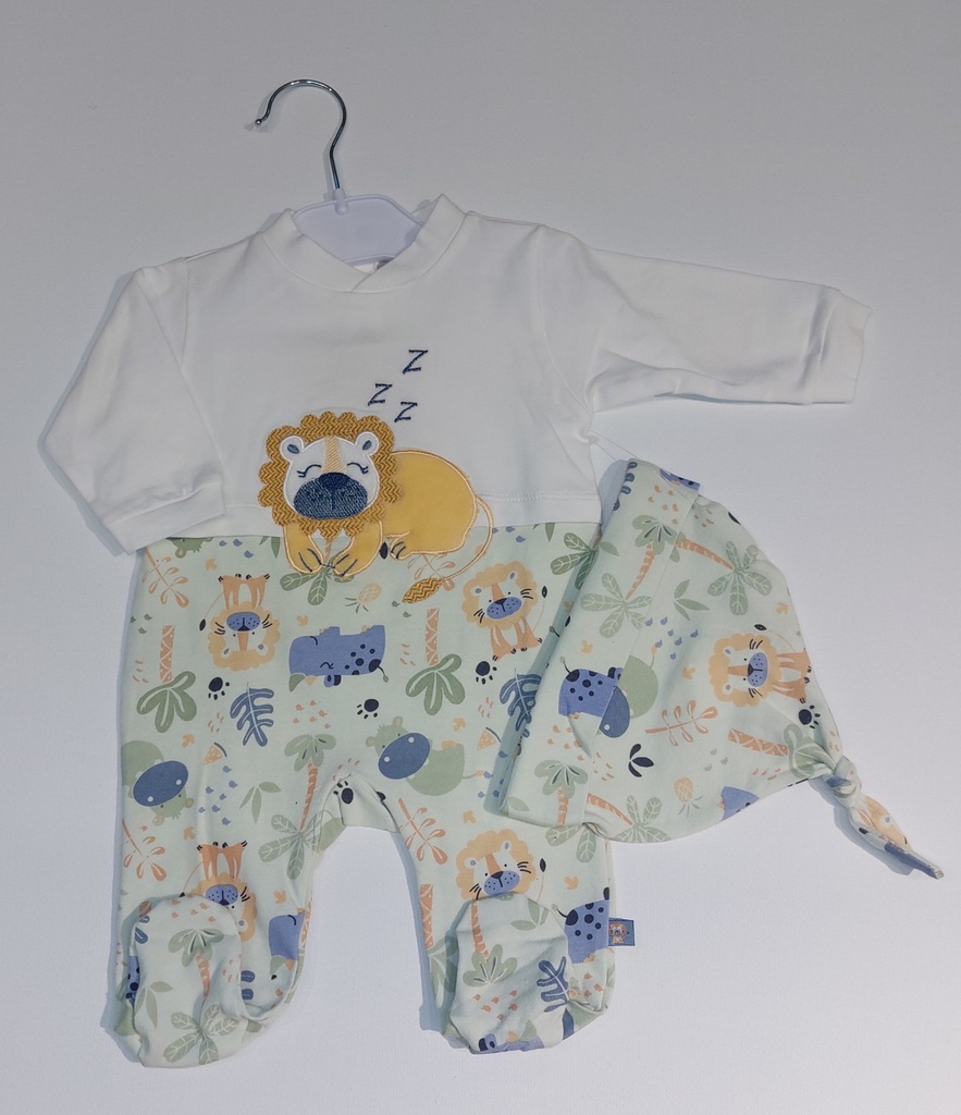 Picco Mini | Pyjama Safari Groen