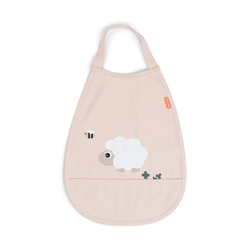 Done by Deer | Slabbetje Tiny Farm Pull-over Schaap Roze 