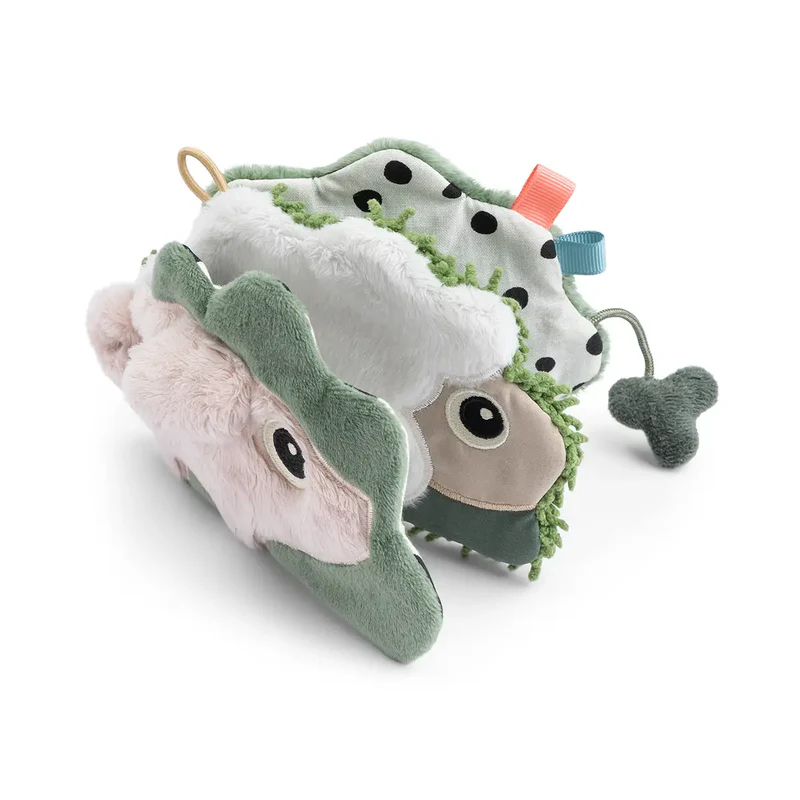 Done by Deer | Activiteitenboekje Sensory Baby Book Tiny Farm +3m