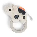 Done by Deer | Rammelaar/Bijtring Dotti Sand Koe Sensory Rattle