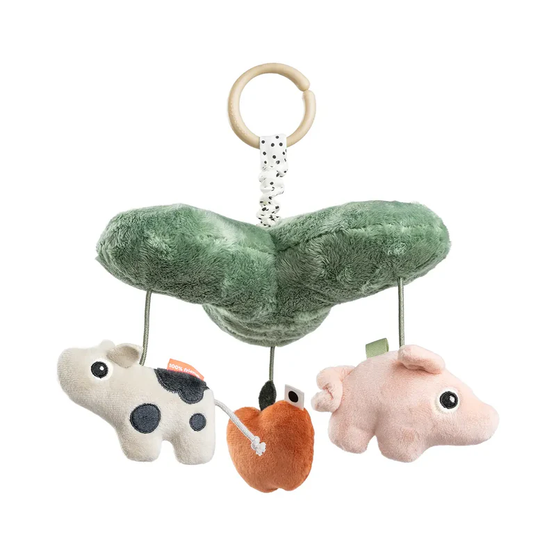 Done by Deer | Muziekmobiel Tiny Farm Appel/Koe/Varken