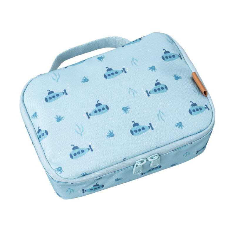 Fresk | Koeltas Submarine Nordic Lunchtas Blauw 24x15x7cm