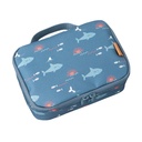 Fresk | Koeltas Shark Nordic Lunchtas Blauw 24x15x7cm