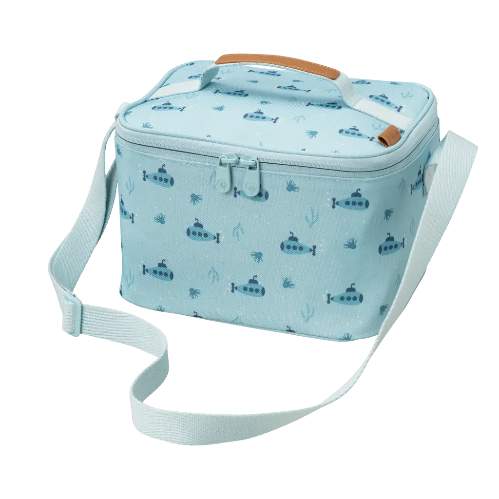 Fresk | Koeltas Submarine Nordic Coolbag Large Blauw 23x18x15cm 
