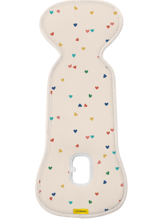 Aeromoov  | Inlegkussen Air Layer Autostoel Gr 0+ Confetti Hearts