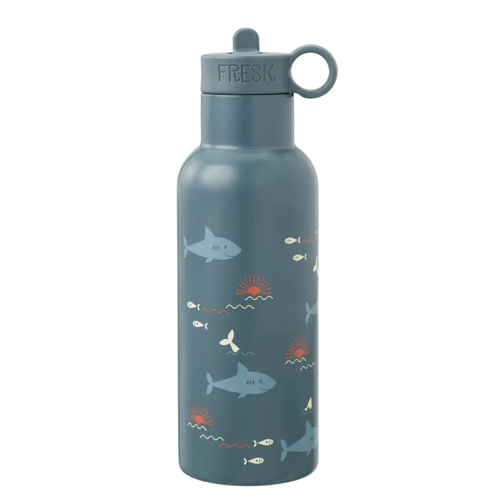 Fresk | Thermosfles Shark Nordic Drinkfles Blauw 500ml