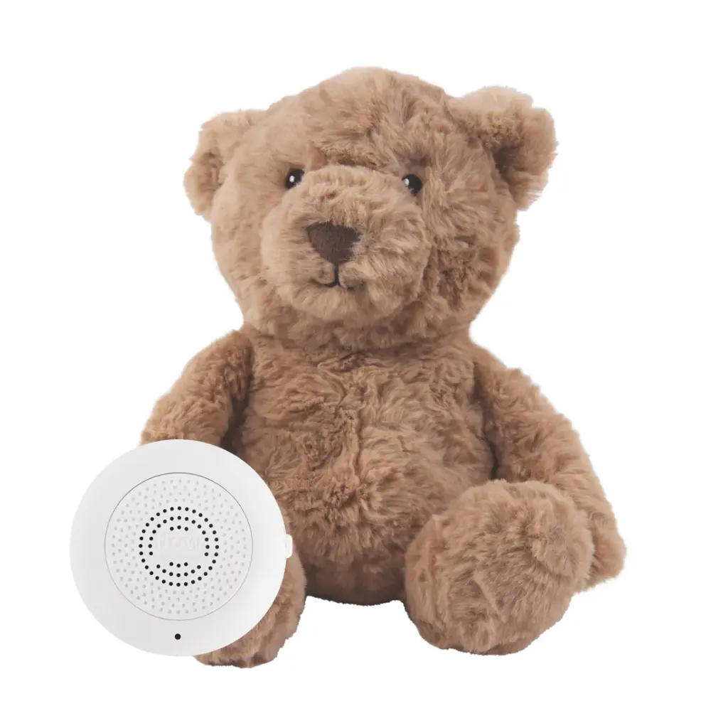 Flow | Slaapknuffel Lou Bruin Heartbeat Comforter Oplaadbaar 
