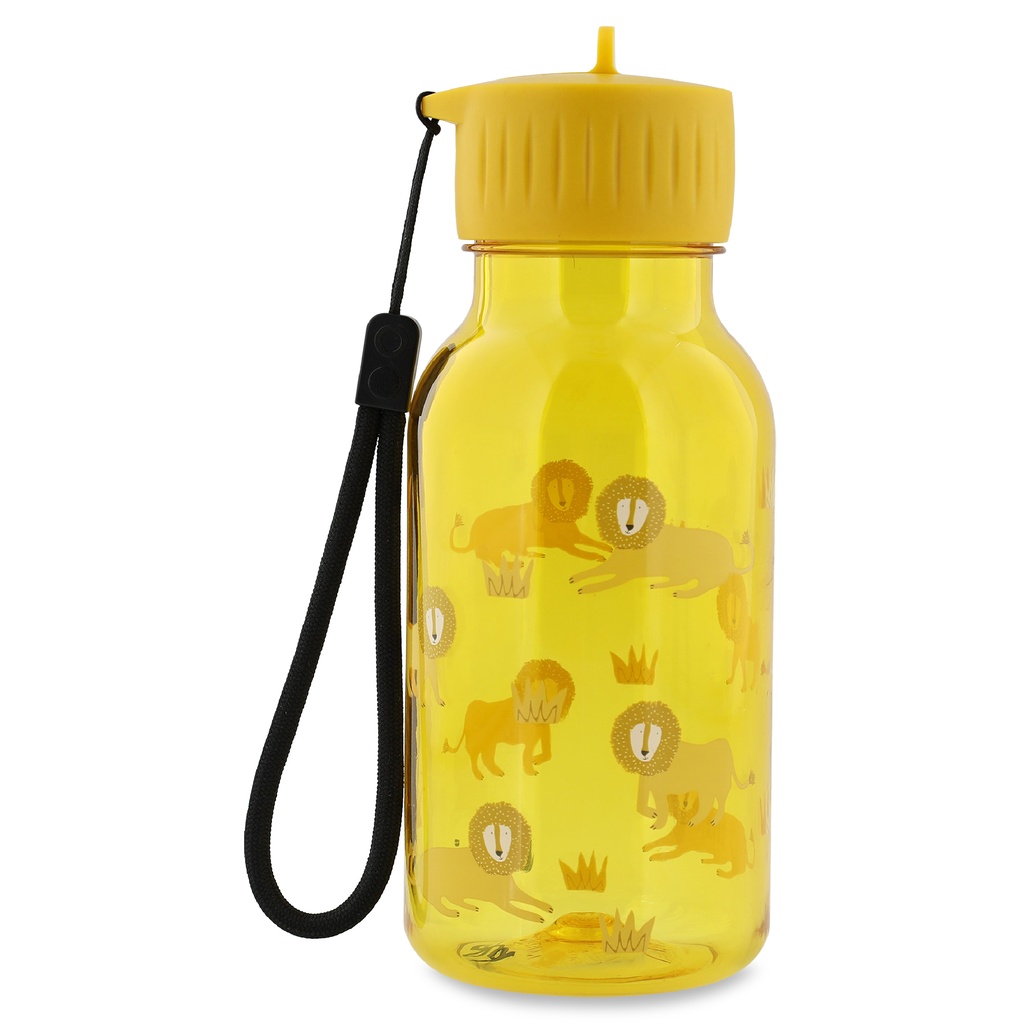 Trixie | Drinkfles Lively Lion Tritan Geel 350ml