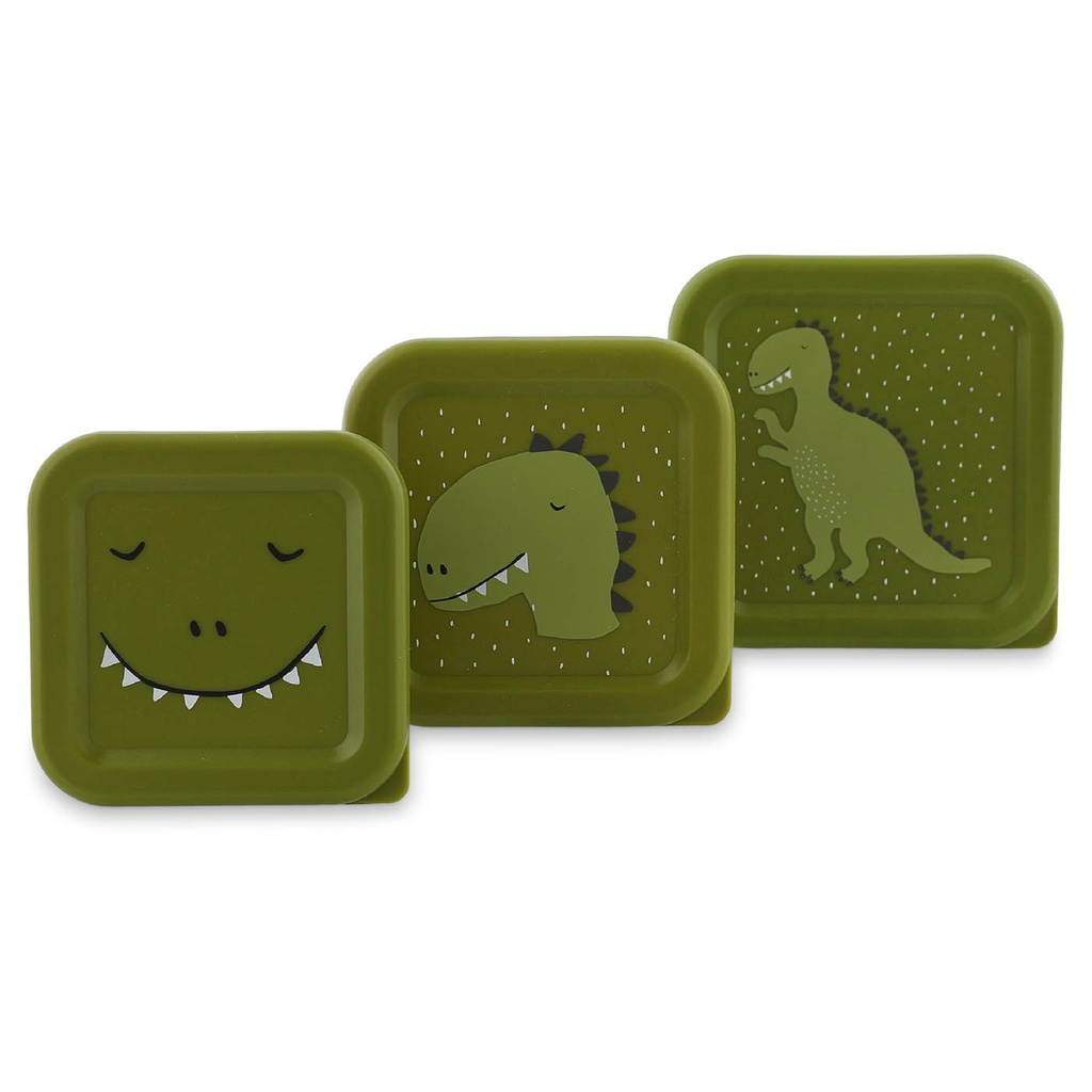 Trixie | Bewaarpotje Snack Box Mr. Dino Groen 3-pack