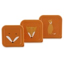Trixie | Bewaarpotje Snack Box Mr. Fox Oranje 3-pack