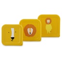 Trixie | Bewaarpotje Snack Box Mr. Lion Geel 3-Pack