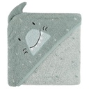 Trixie | Badcape Mr. Shark Grijs 75x75cm