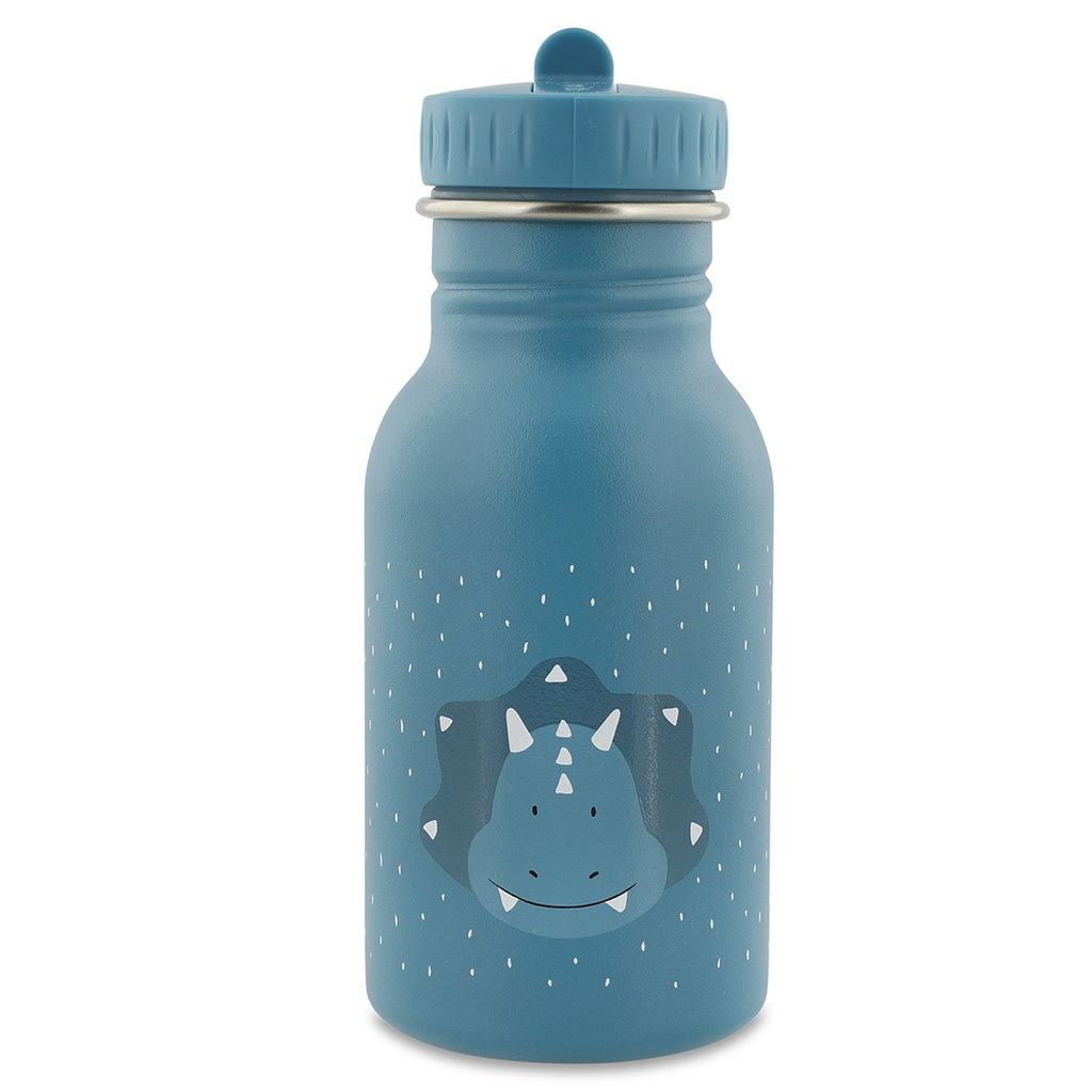 Trixie | Drinkfles Mr. Triceratops Blauw 350ml 