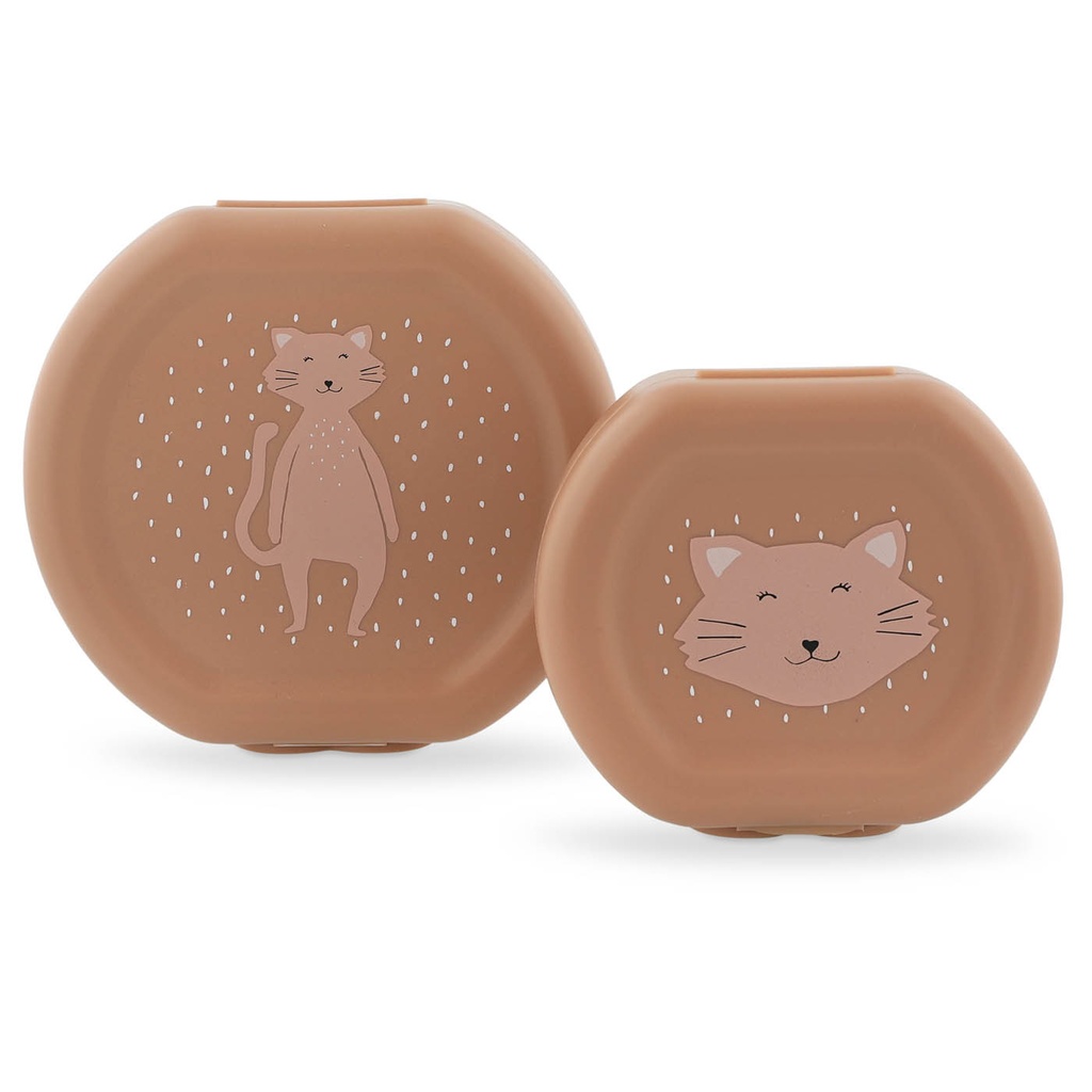 Trixie | Bewaarpotje Snack Box Mrs. Cat Roze 2-pack