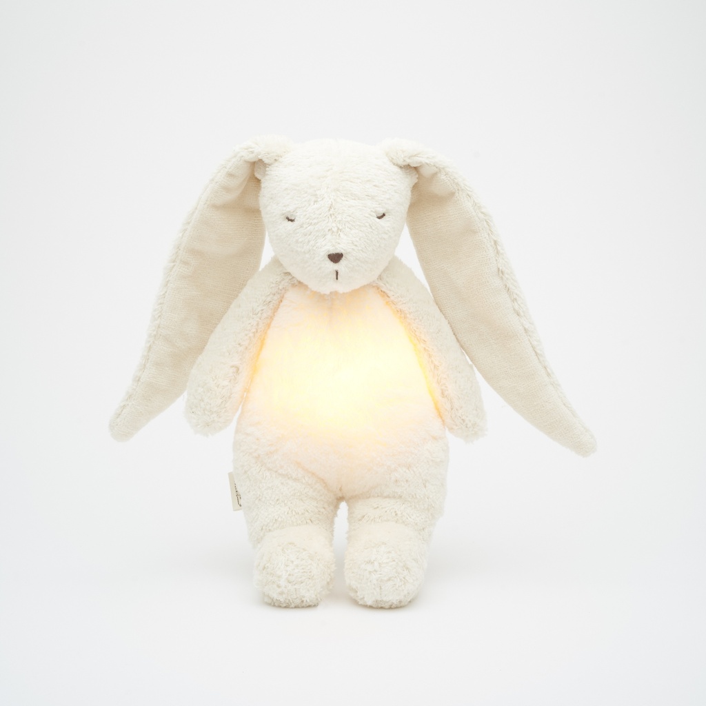 Moonie | Slaapknuffel The Humming Bunny Polar Natur 2.0