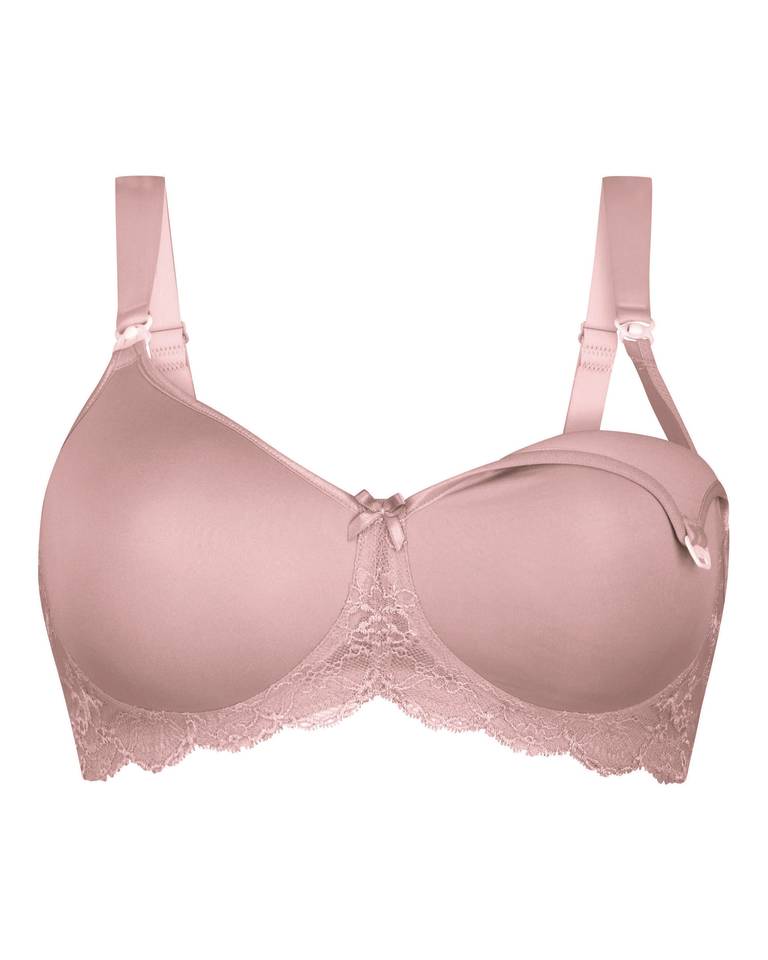 Anita | Borstvoedingsbeha Miss Lovely Rosewood Kant Zonder Beugel