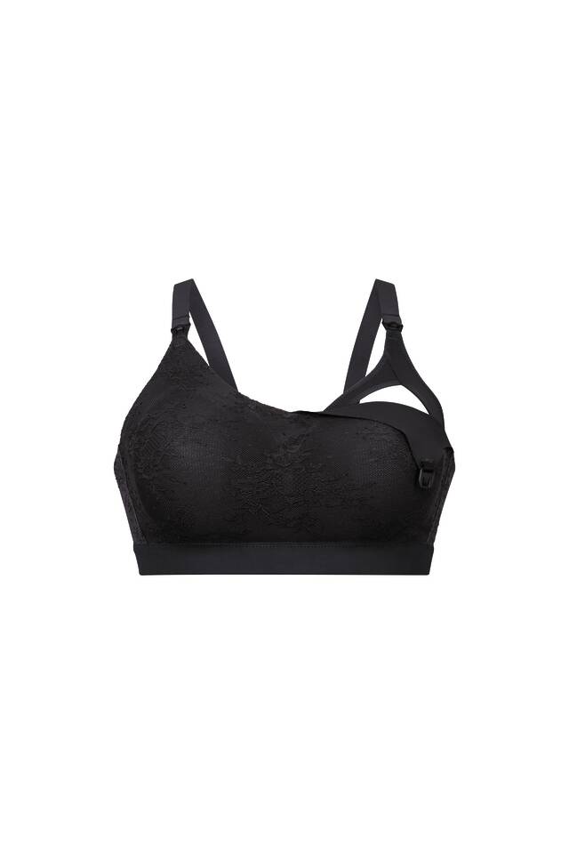 Anita | Borstvoedingsbeha Essential Lace Anthracite Zonder Beugel