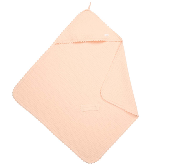 Koeka | Wikkeldeken Lace Elba Peach 100x100cm