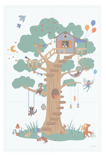 Play & Go | Puzzelmat Eevaa Treehouse 120 x 180 x 1.4 
 cm  