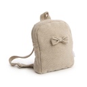 Living Nature | Rugzak Céline Losange Strik Camel  30×24×8cm