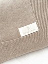 Living Nature | Nieuw Deken Daan in brei beige 100x120cm