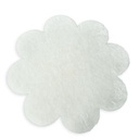 Living Nature | Tapijt Flower Ecru 100x100 cm