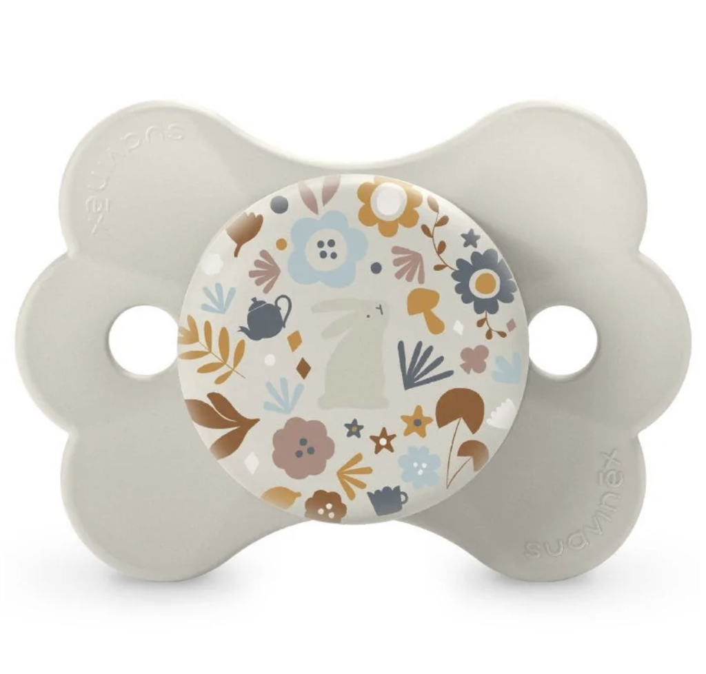 Suavinex | Fopspeen Wonderland Silicone Symmetrische Fopspeen SXPRO Beige 0-6M