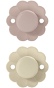 Suavinex | Fopspeen Wonder Siliconen Symetrisch SXPRO Gray/Mauve 0/6M 2-pack