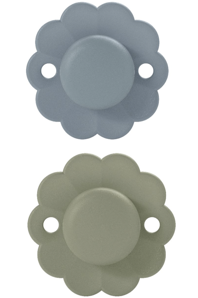 Suavinex |  WONDER - 2 SILICONEN SYMETRISCHE FOPSPEEN SXPRO 6/18M - LAKE/GREEN 2PC