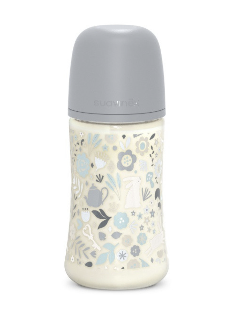 Suavinex |  WONDERLAND - FLES 270ML - FOPSPEEN SXPro M - Blauw