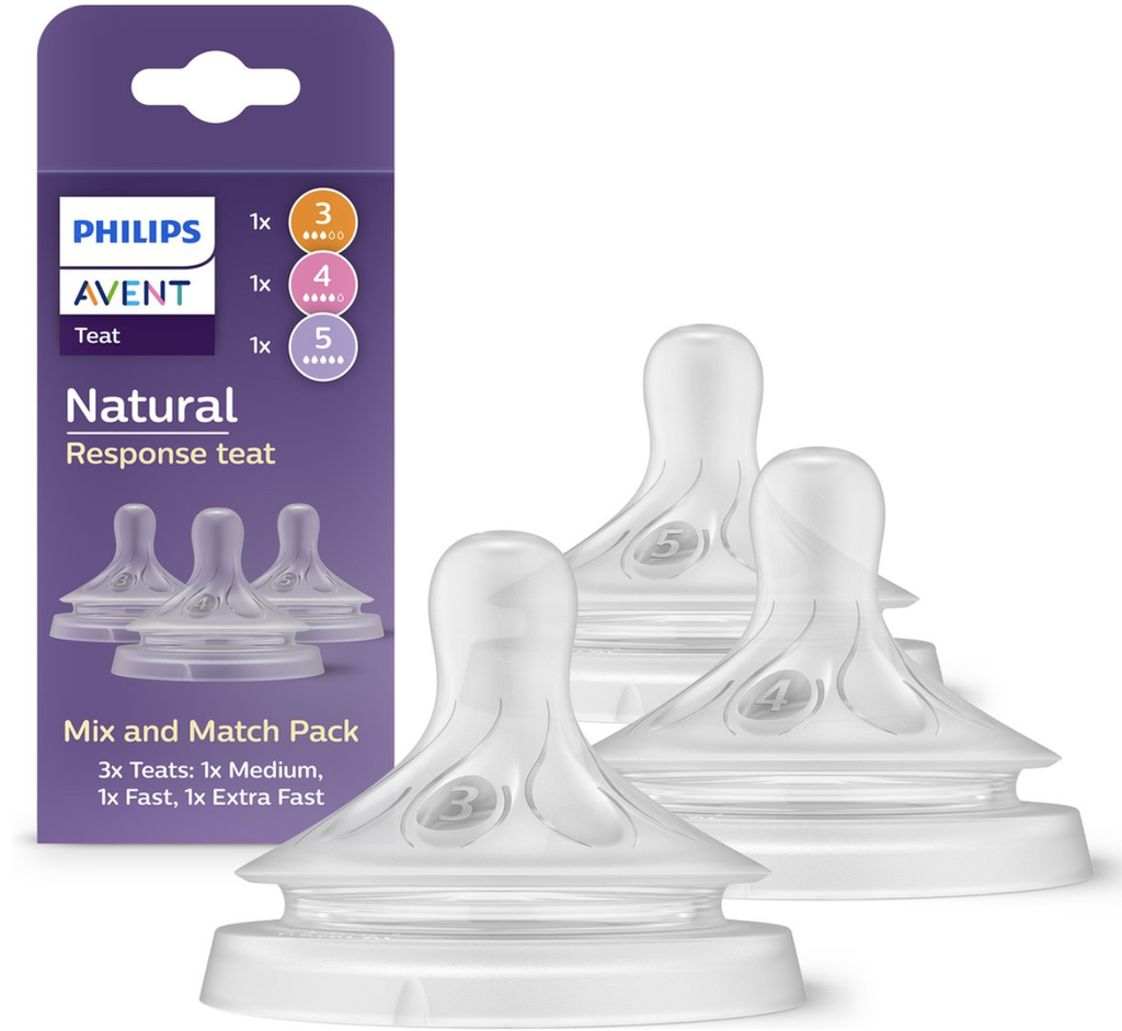 Avent | Zuigspeen Natural Response Mix&Match Pack Flow3/4/5 3-pack
