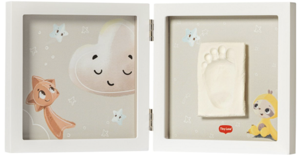 Tiny Love | Plaasterafdruk Tiny Creations Simple Frame White