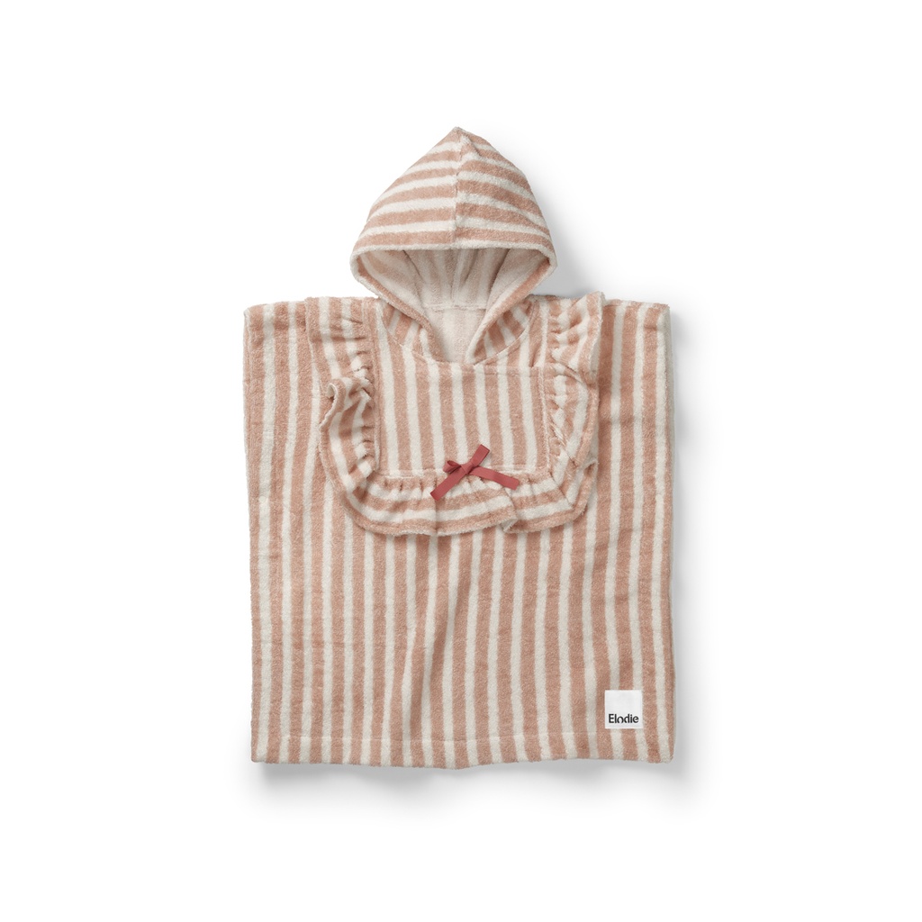 Elodie | Poncho Candy Stripes Roze