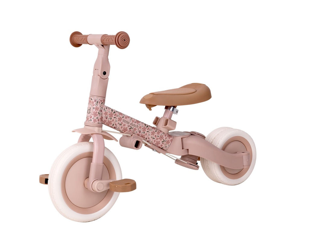 Little Dutch | Loopfiets/Driewieler Fairy Flower Roze