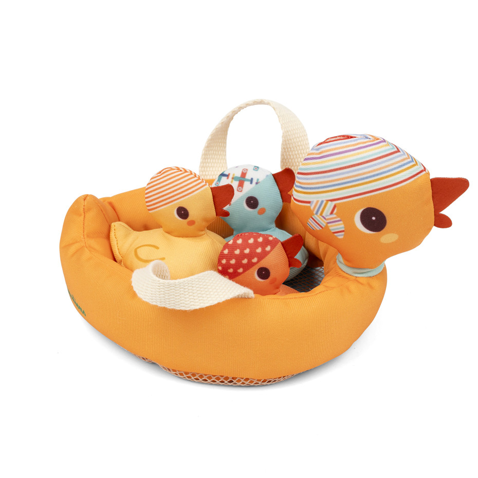 Lilliputiens | Badspeelgoed Mama Eend en Haar Magnetische Eendjes