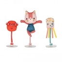 Lilliputiens | Badspeelgoed Jeanne en Haar Badvriendjes met Zuignap