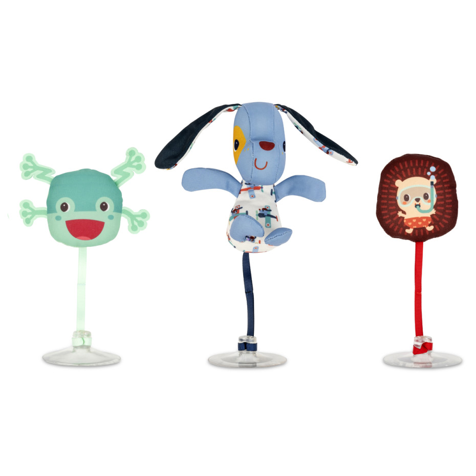 Lilliputiens | Badspeelgoed Jules en Zijn Badvriendjes met Zuignap