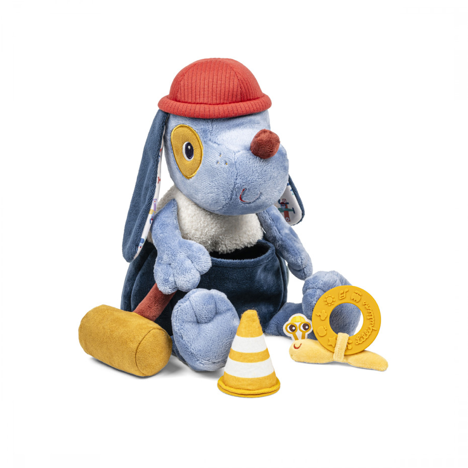 Lilliputiens | Activiteitenknuffel Jules Ontdekkingsklusser