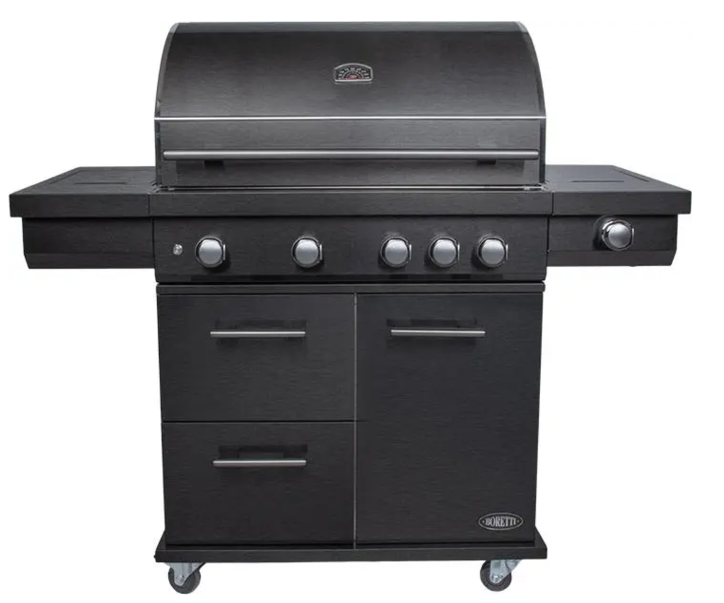 Boretti | Barbecue Imperatore Nero 4-branders Gas