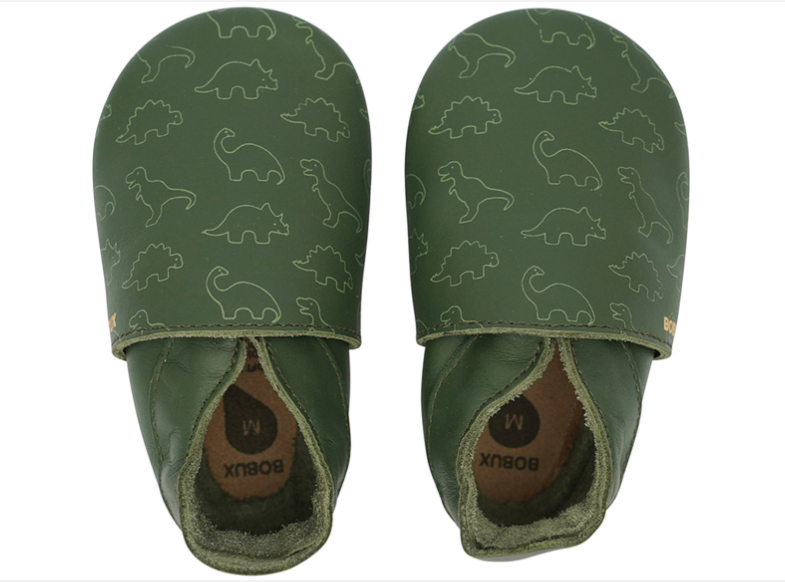 Bobux | Schoenen Soft Soles Dino Olive
