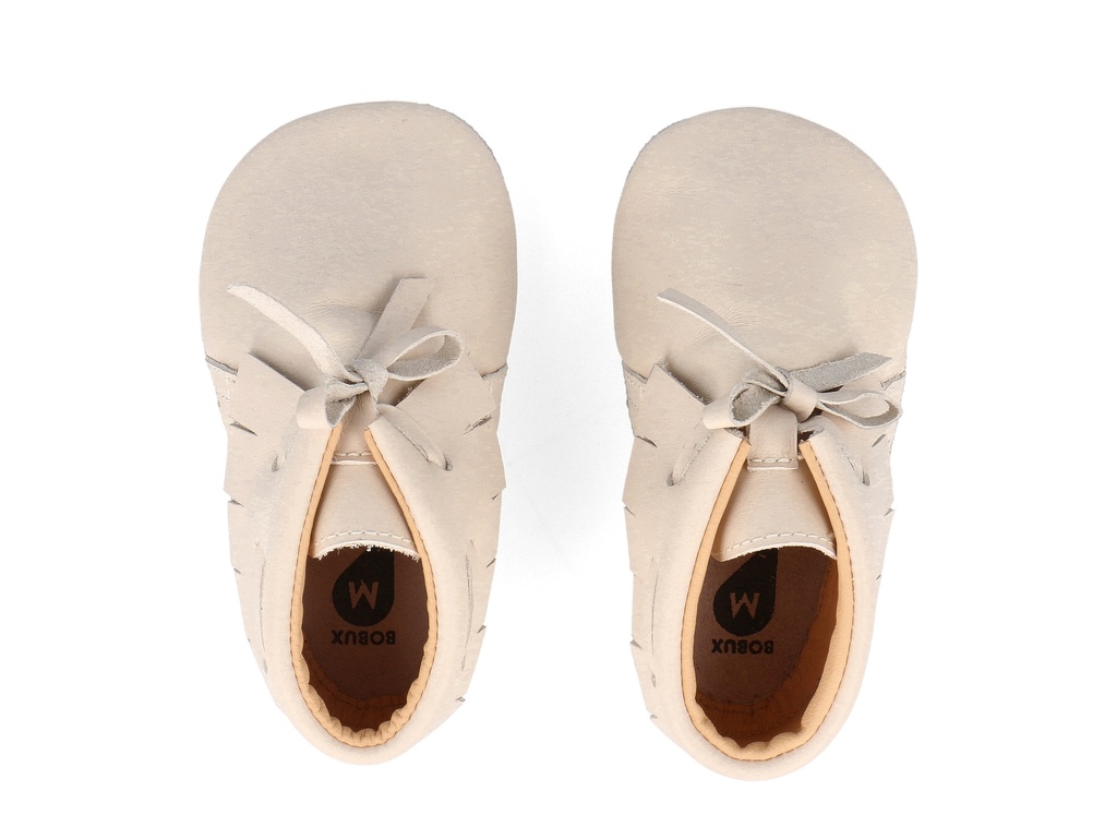 Bobux | Schoenen Soft Soles Fringe Vanilla
