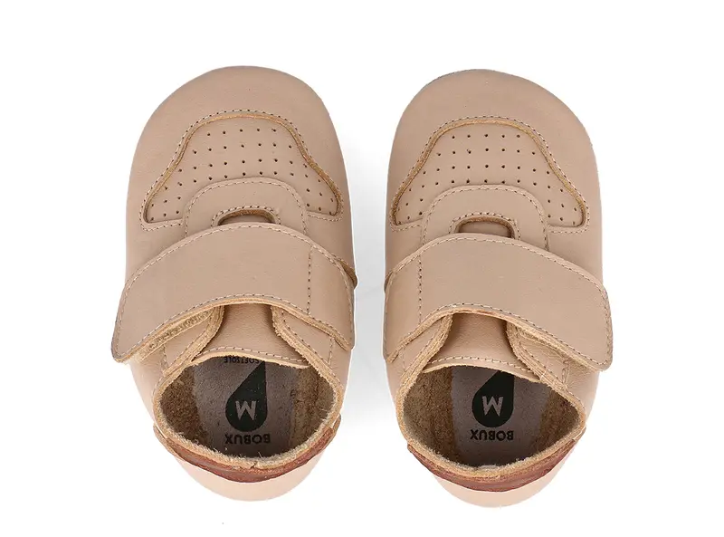 Bobux | Schoenen Soft Soles Riley Mini Beige/Toffee