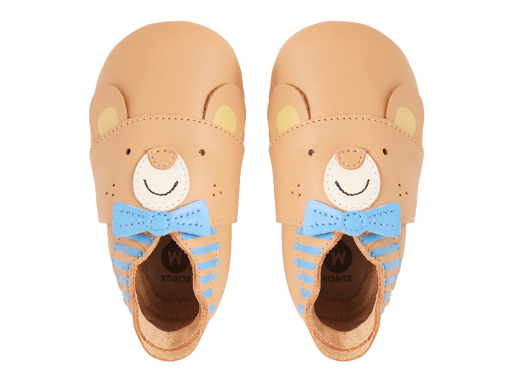 Bobux | Schoenen Soft Soles Bear Biscuit