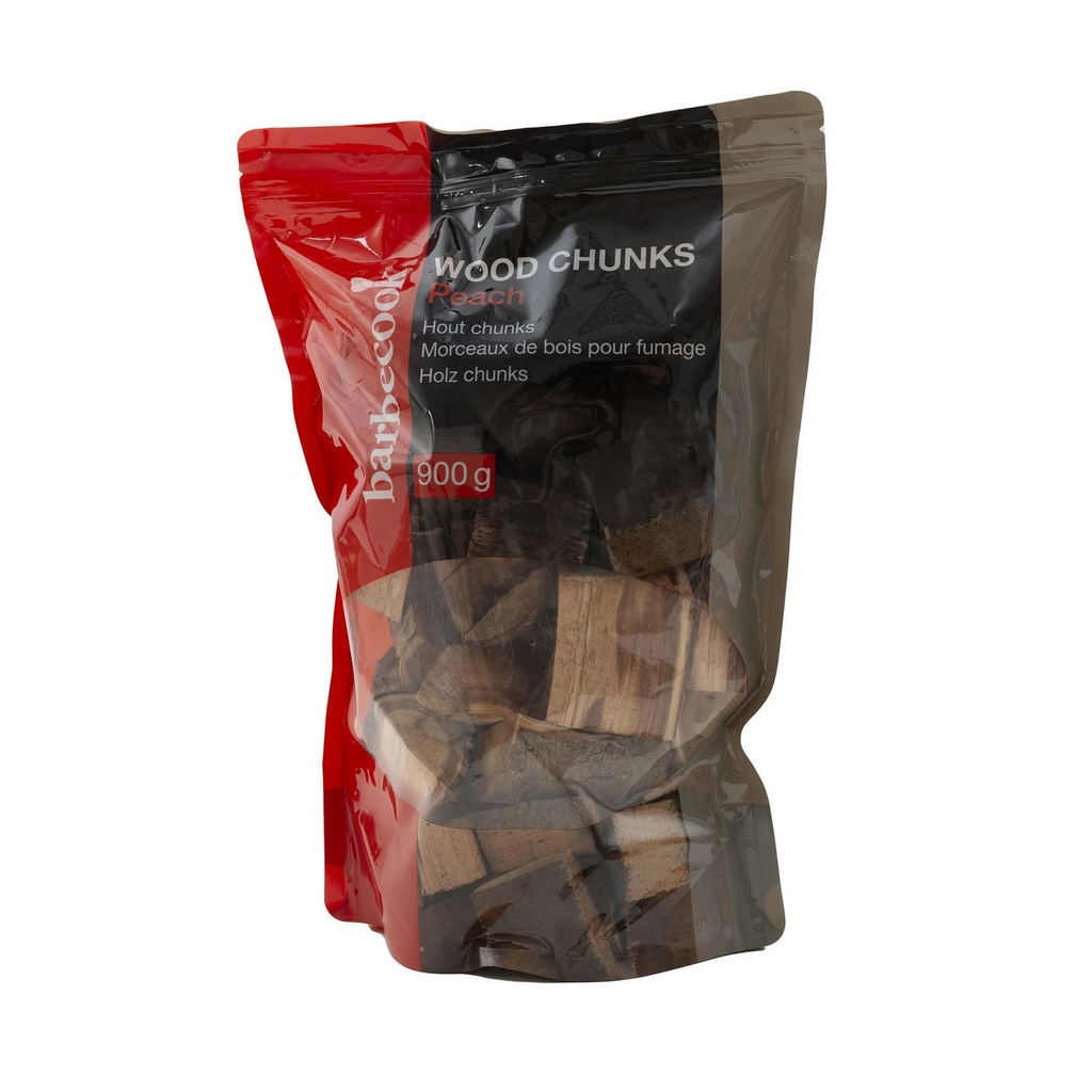 Barbecook | hout chunks perzik 900g (6st./disp.)
