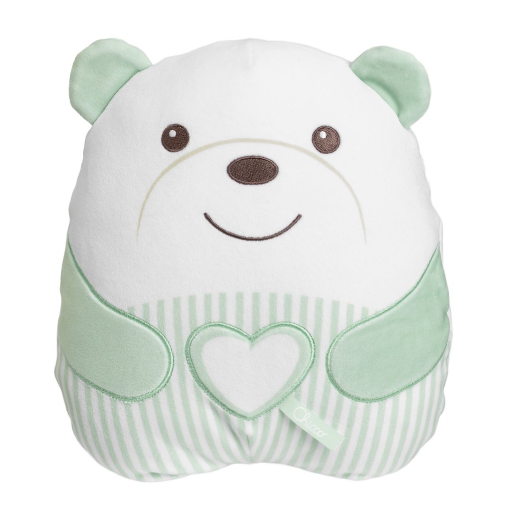Chicco | Slaapknuffel Tedere Beer met Licht en Geluid Groen