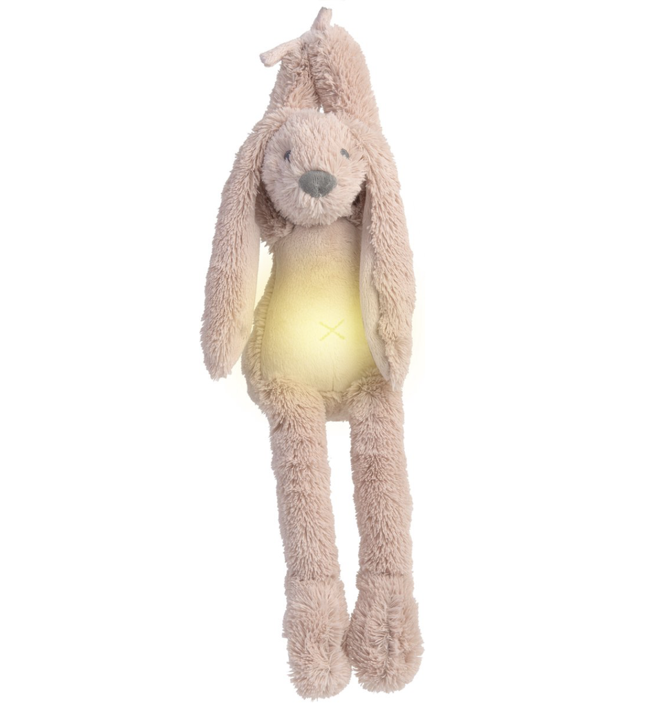 Happy Horse | Slaapknuffel Rabbit Richie Nightlight Soothing Sounds Old Pink
