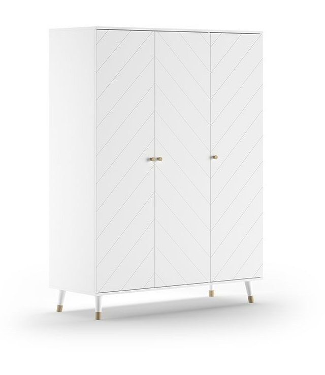 Vipack | Kast Billy 3-deurs Satin White